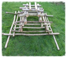 MATHS - construction with sticks
