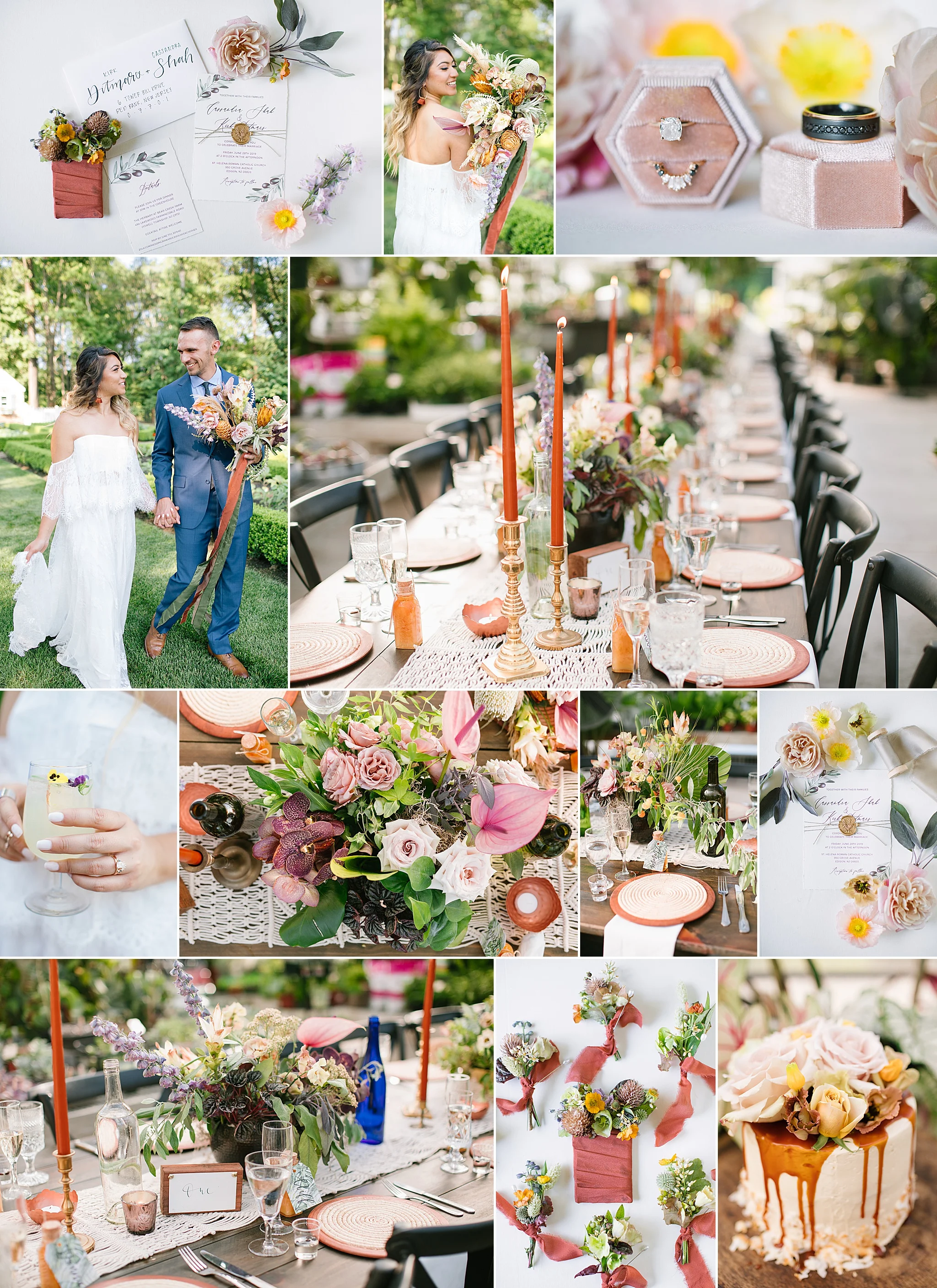 Ashley Mac Photographs | The Herbary Bear Creek Farm Wedding | Howell NJ wedding day | Howell NJ wedding photographer, NJ wedding photographer, New Jersey wedding photographer, boho wedding inspiration, summer wedding inspiration