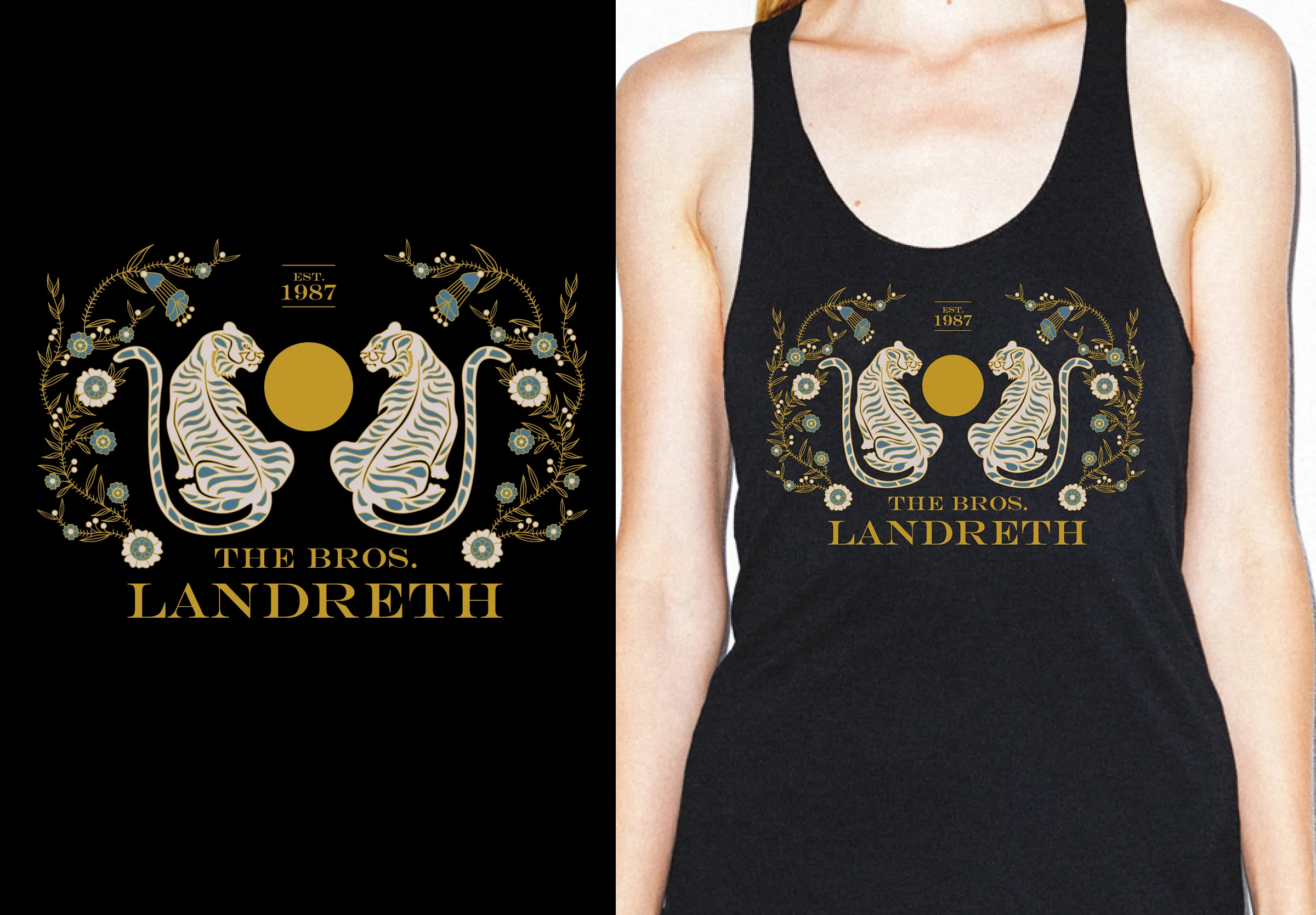 The Bros. Landreth — Tiger Tee