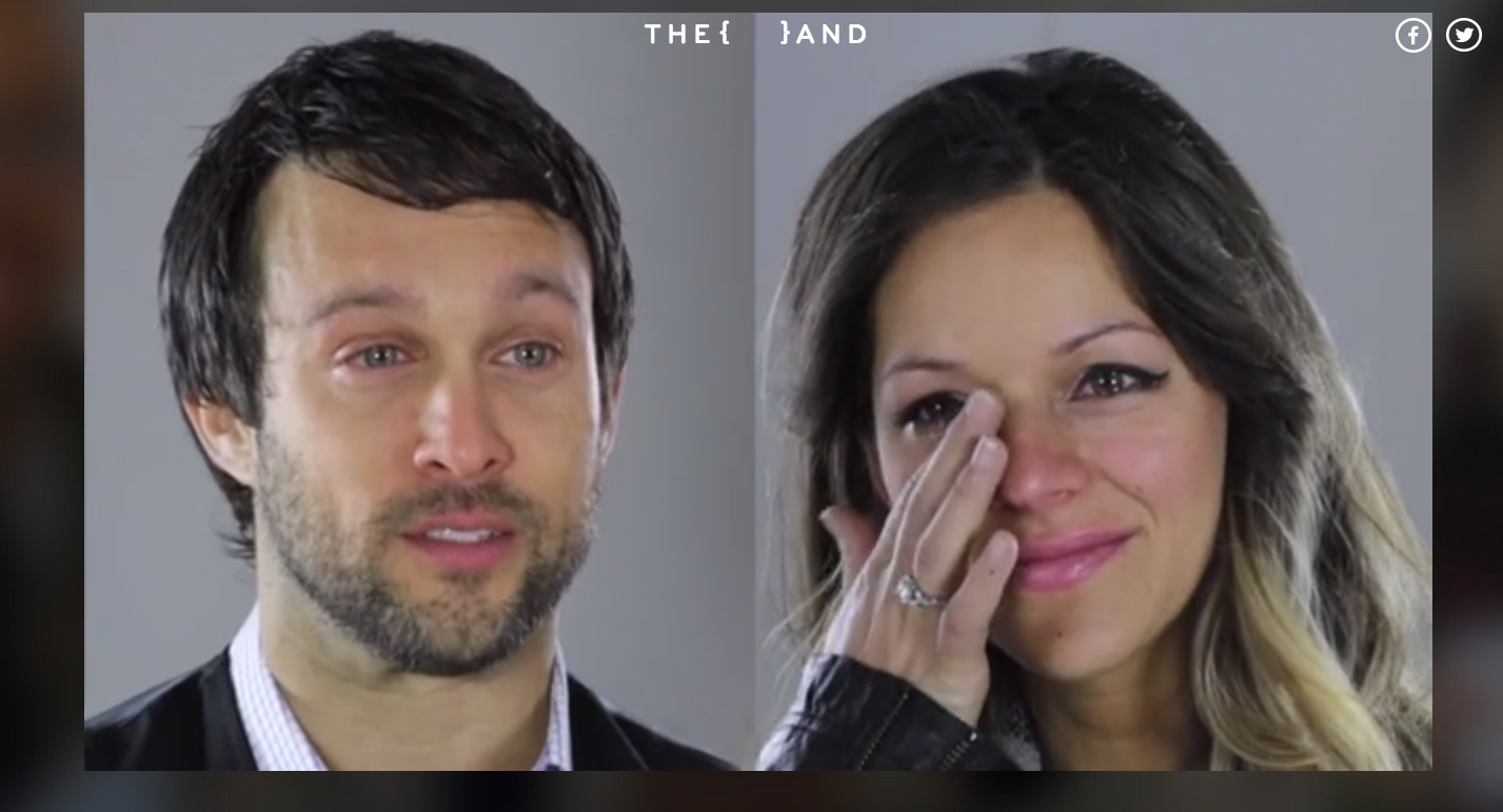 A trailer plays. It's wicked emotional.