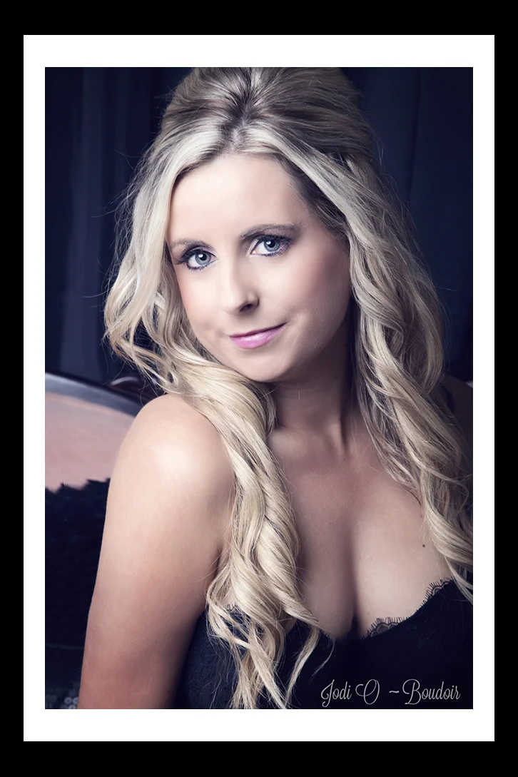 I have never participated in a boudoir session before – my experience with Jodi was the first one. I knew I wanted to do a bridal boudoir for my fiancée and must admit I was nervous as to how the session will be. Jodi makes you feel comfortable, makes you feel engaged in the experience and allows you to be yourself. She went over how the photo shoot will go, what to expect and she really had the patience to guide me through the process especially all the poses. We changed into a few outfits, and each of them was unique in its own way. The shots Jodi created were amazingly beautiful with the right touch of elegance and sexiness! I would recommend any woman who wants to experience something different to try a photo boudoir with Jodi – she’s easygoing, kind in her approach, funny and will make you feel 100% comfortable, thank youuuuuu Jodi!