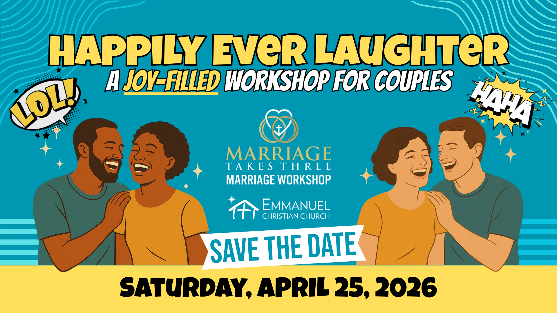 Save The Date! Marriage Workshop