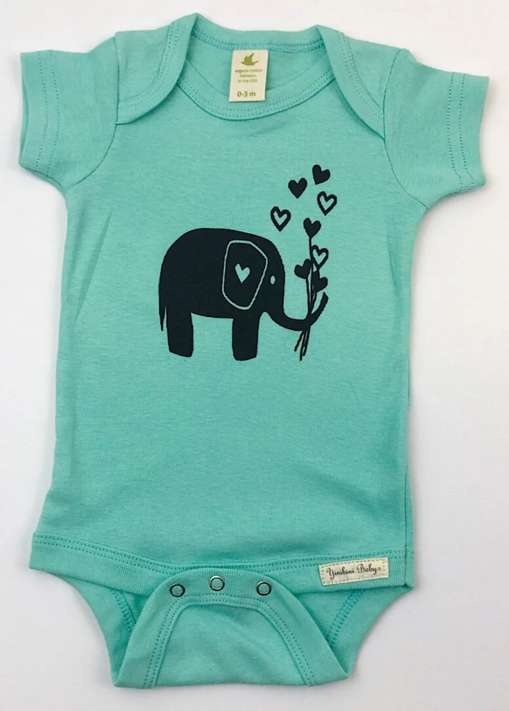 Elephant Bodysuit for baby-Yinibini Baby SHOP-Yinibini Baby