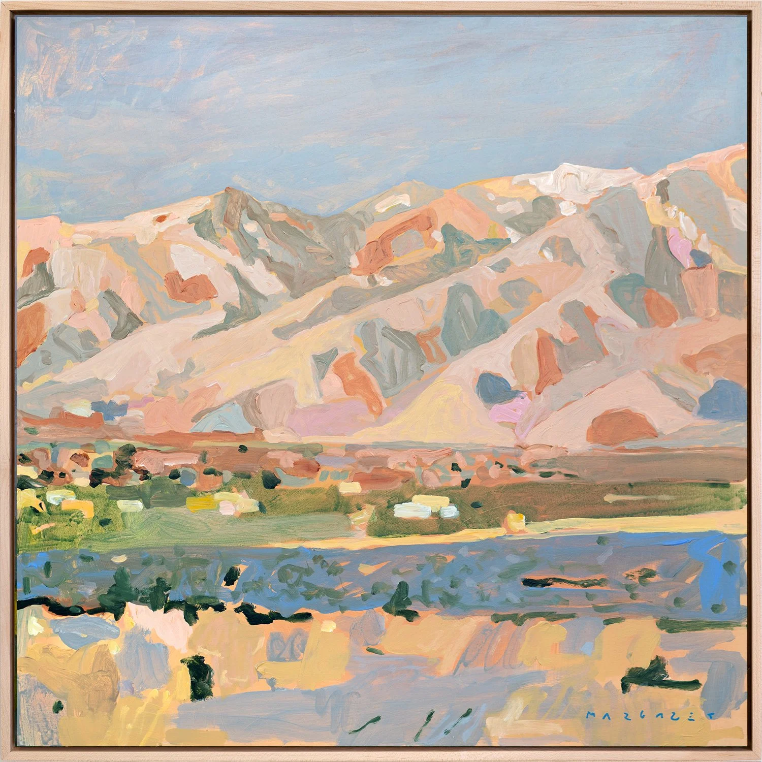 THE FIRST SPOT I SAW I 24"X24"