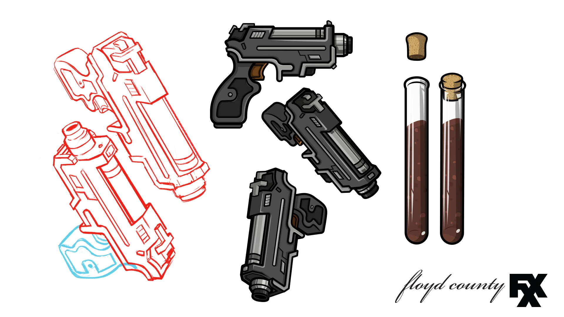Props from Archer 1999 Ep. 3