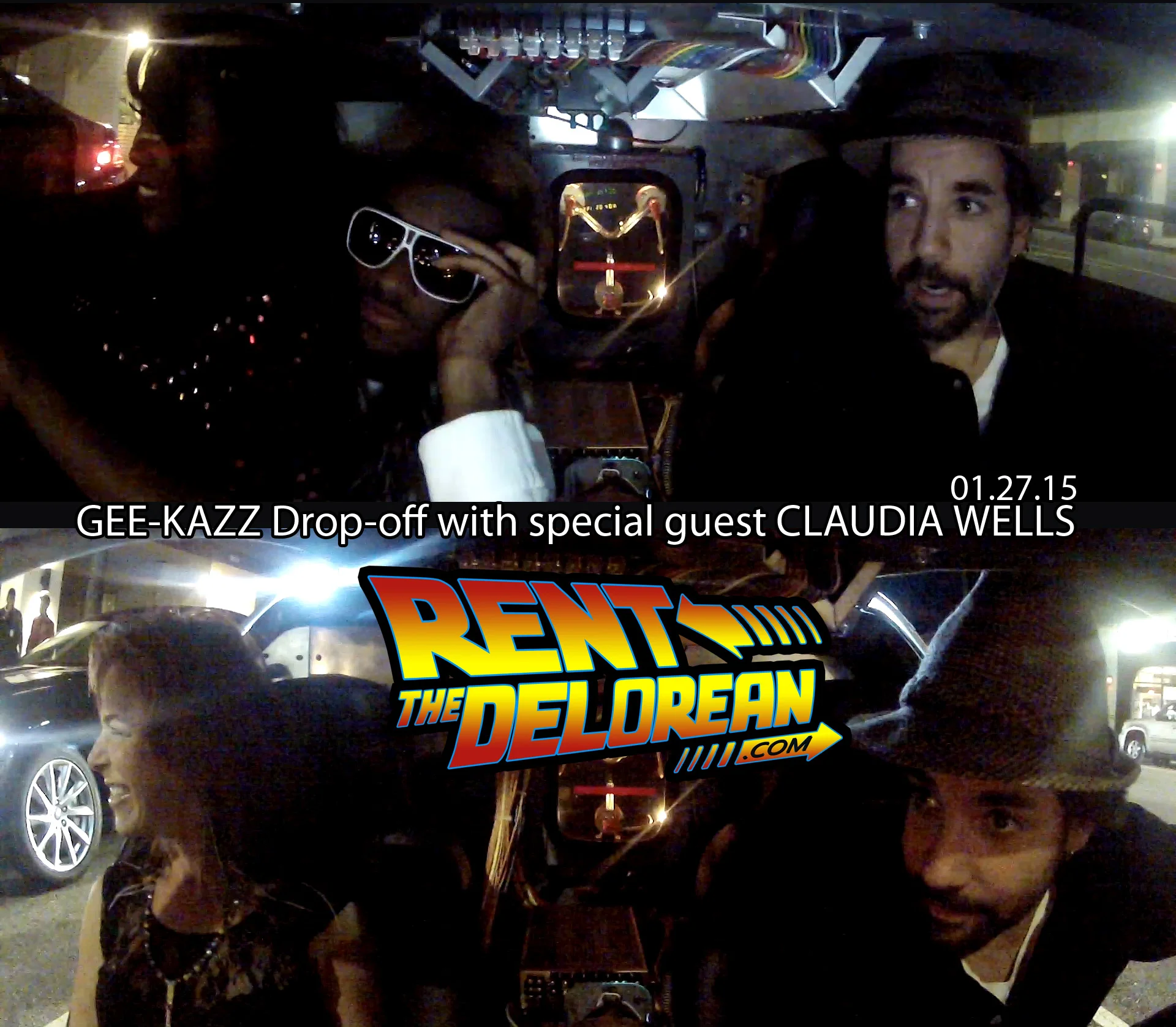 Gee Kazz Drop-off at Release Party in Beverly HIlls