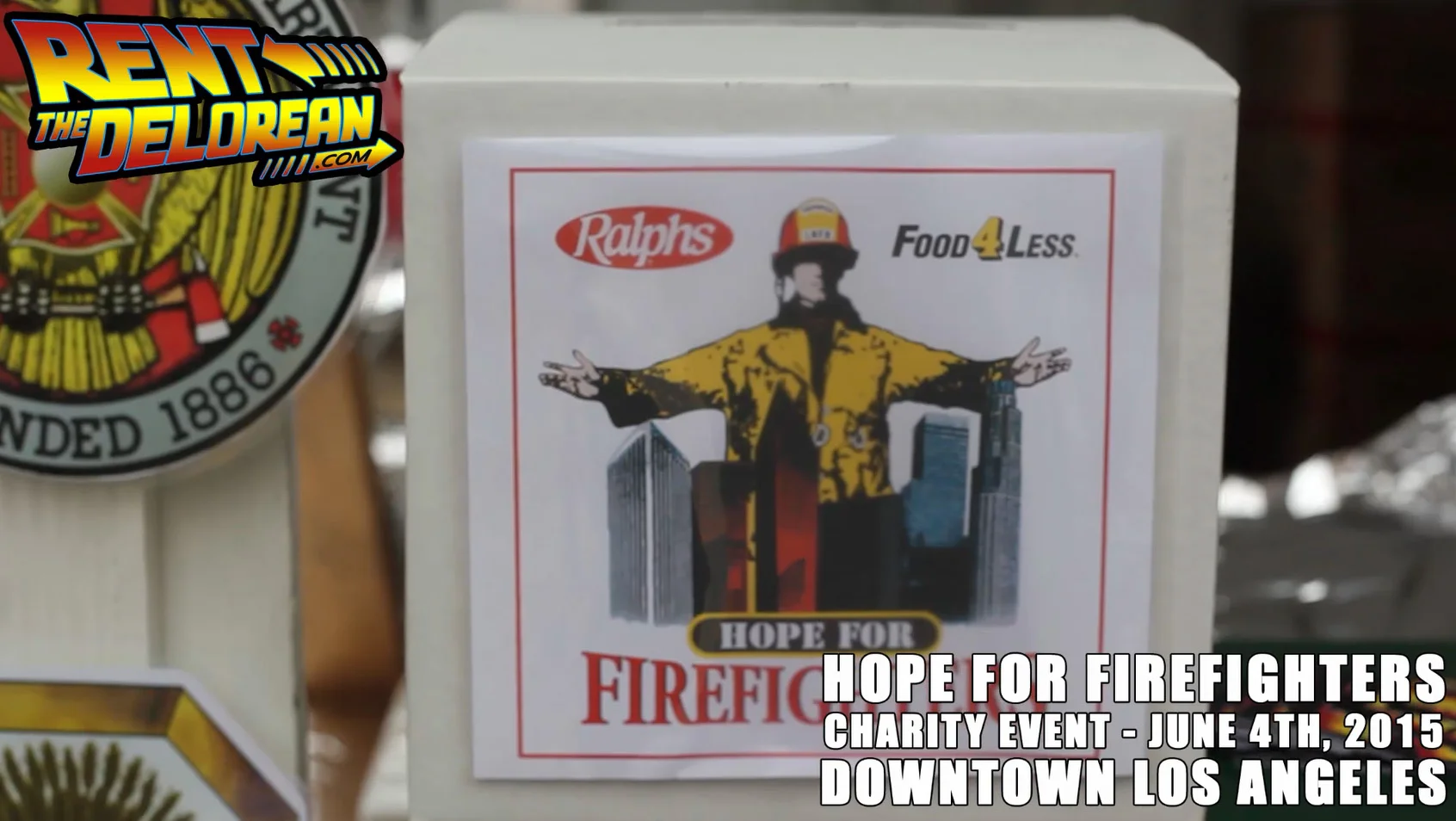 Hope for Firefighters in Downtown Los Angeles