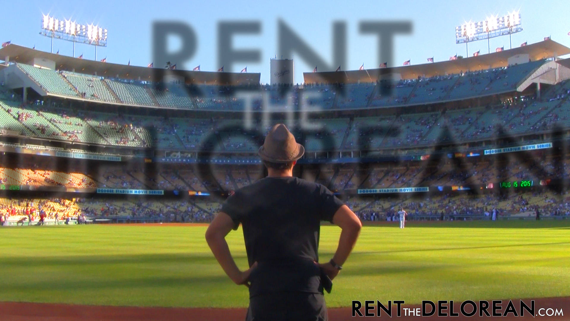 Lea Thompson Drop-off at Dodger Stadium