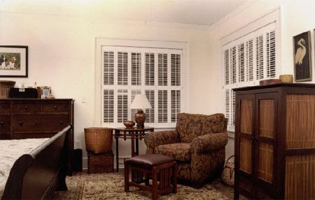 Interior photograph of the master bedroom addition. Construction by Conner Remodeling, (206) 782-6959.