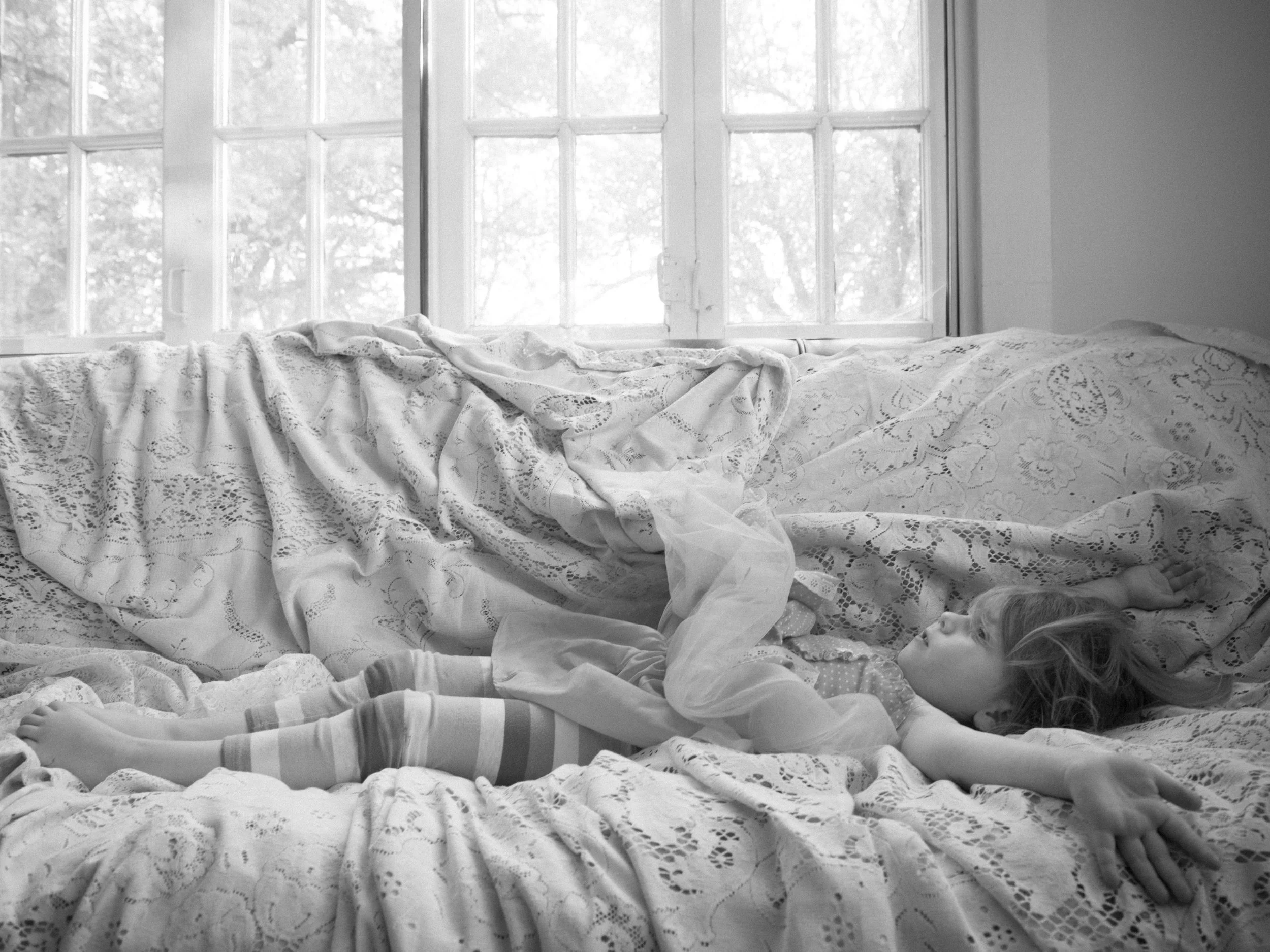Leah & Children - Artistic Indoor Portraits