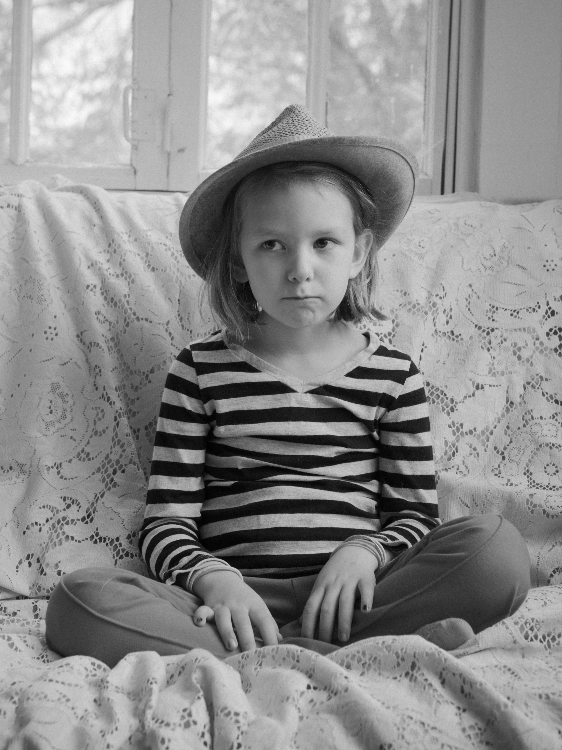 Leah & Children - Artistic Indoor Portraits