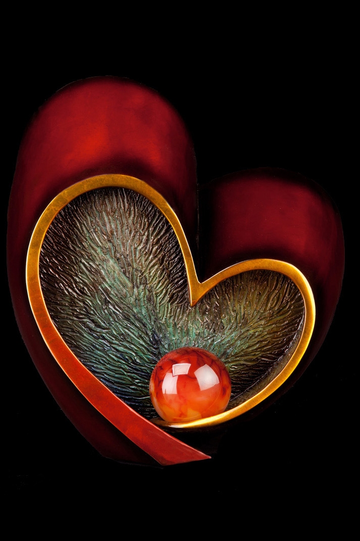  Follow Your Heart (8" H)