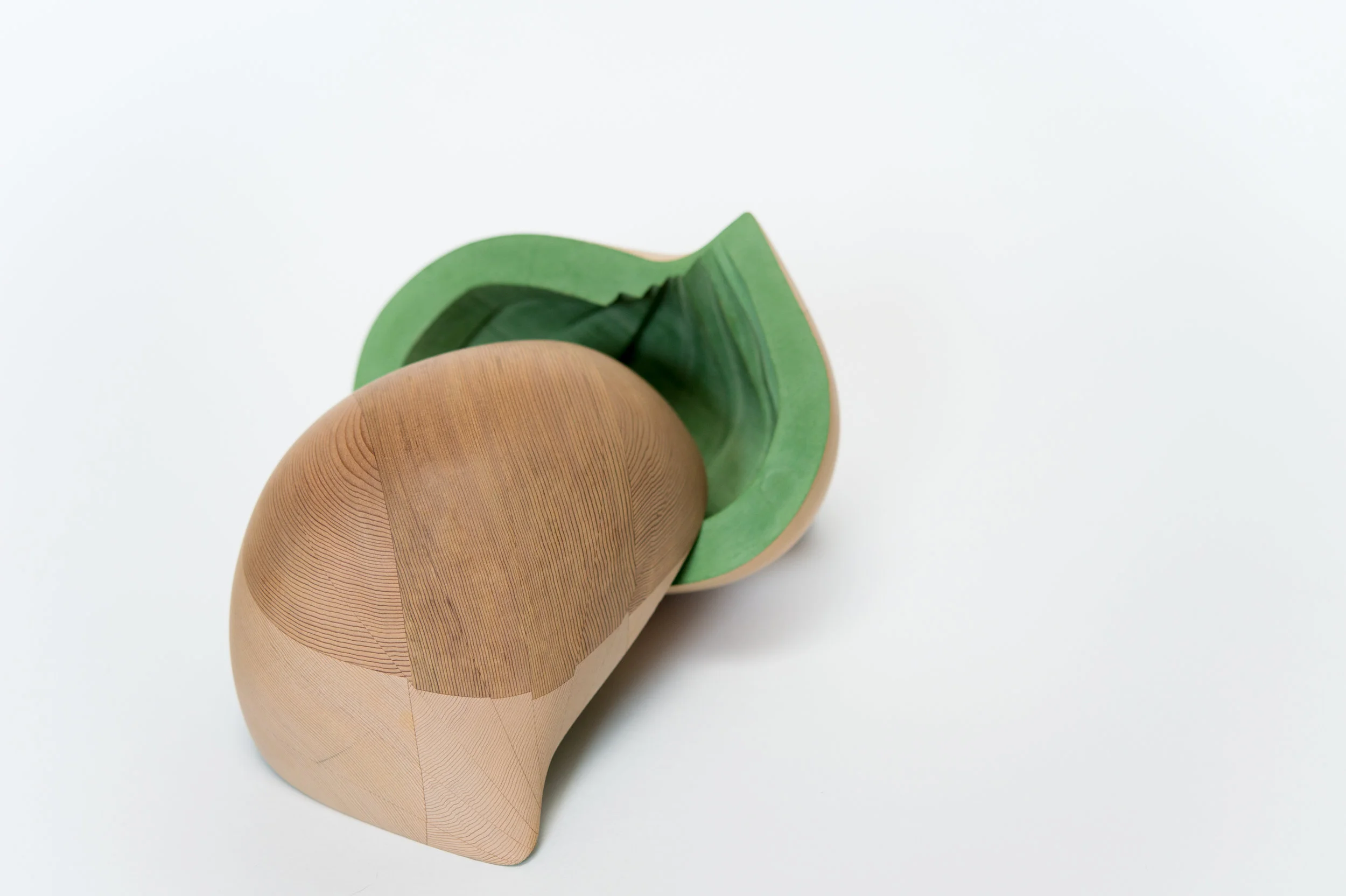 Cedar Pod Green Twisted View 2