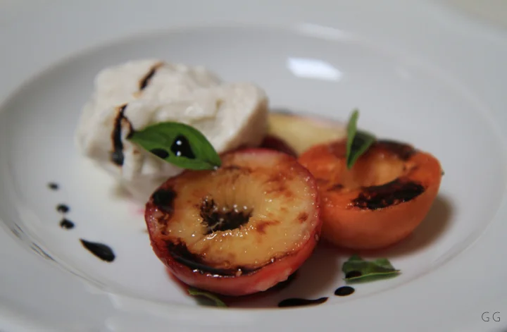 Caramelized Stonefruit, Balsamic & Basil 