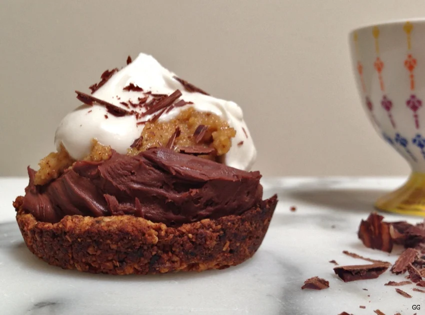 chocolate hazelnut tartlets 