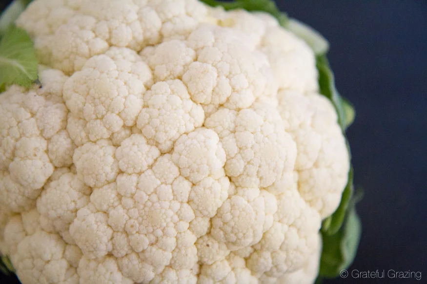 curried cauliflower & chickpeas 