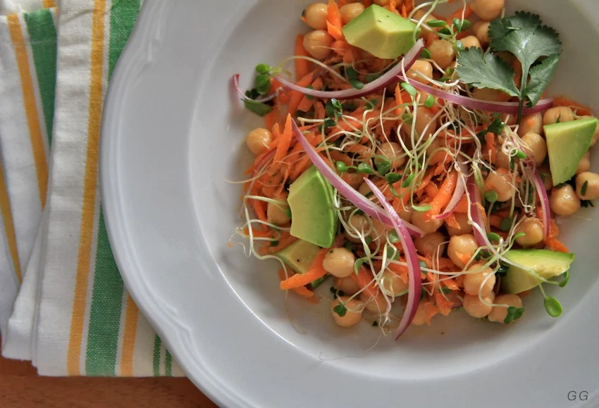 Lemon Chickpea Salad 