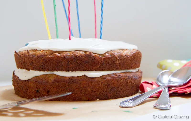 Spring Carrot Cake & Vanilla Bean Frosting