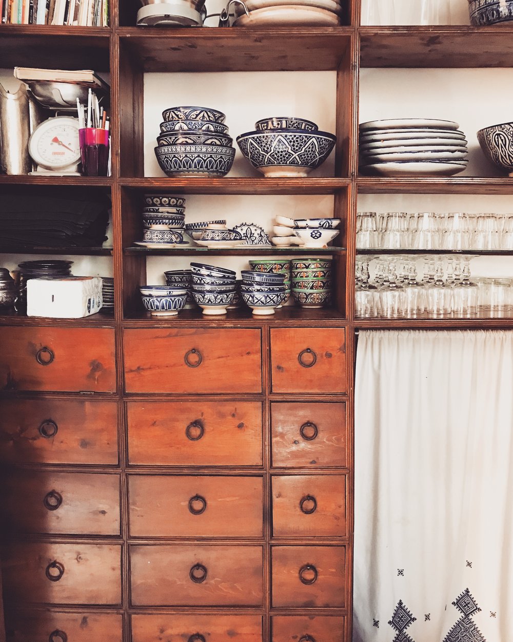  Gorgeous kitchen at our Riad 