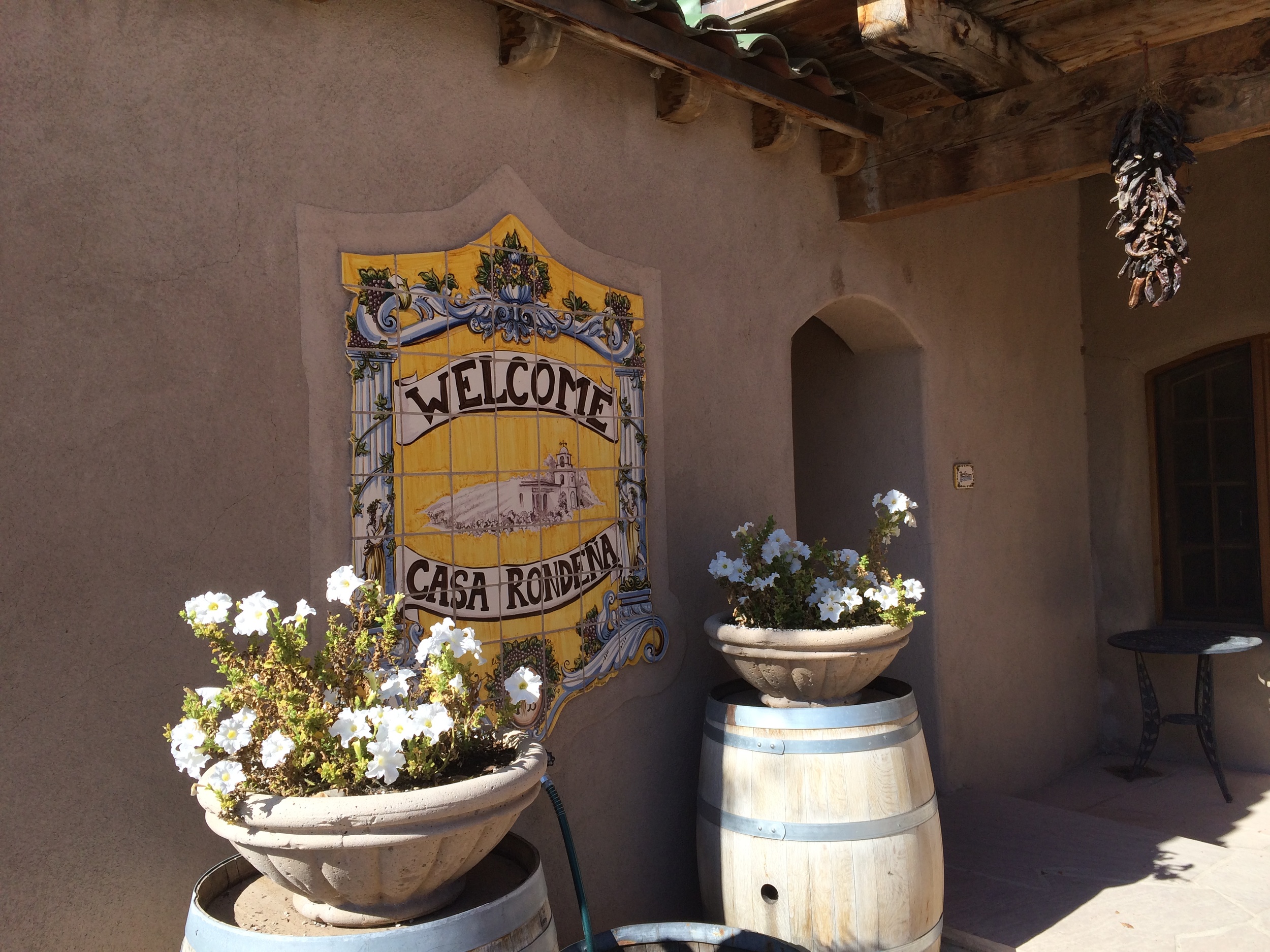 Casa Rondena winery entrance