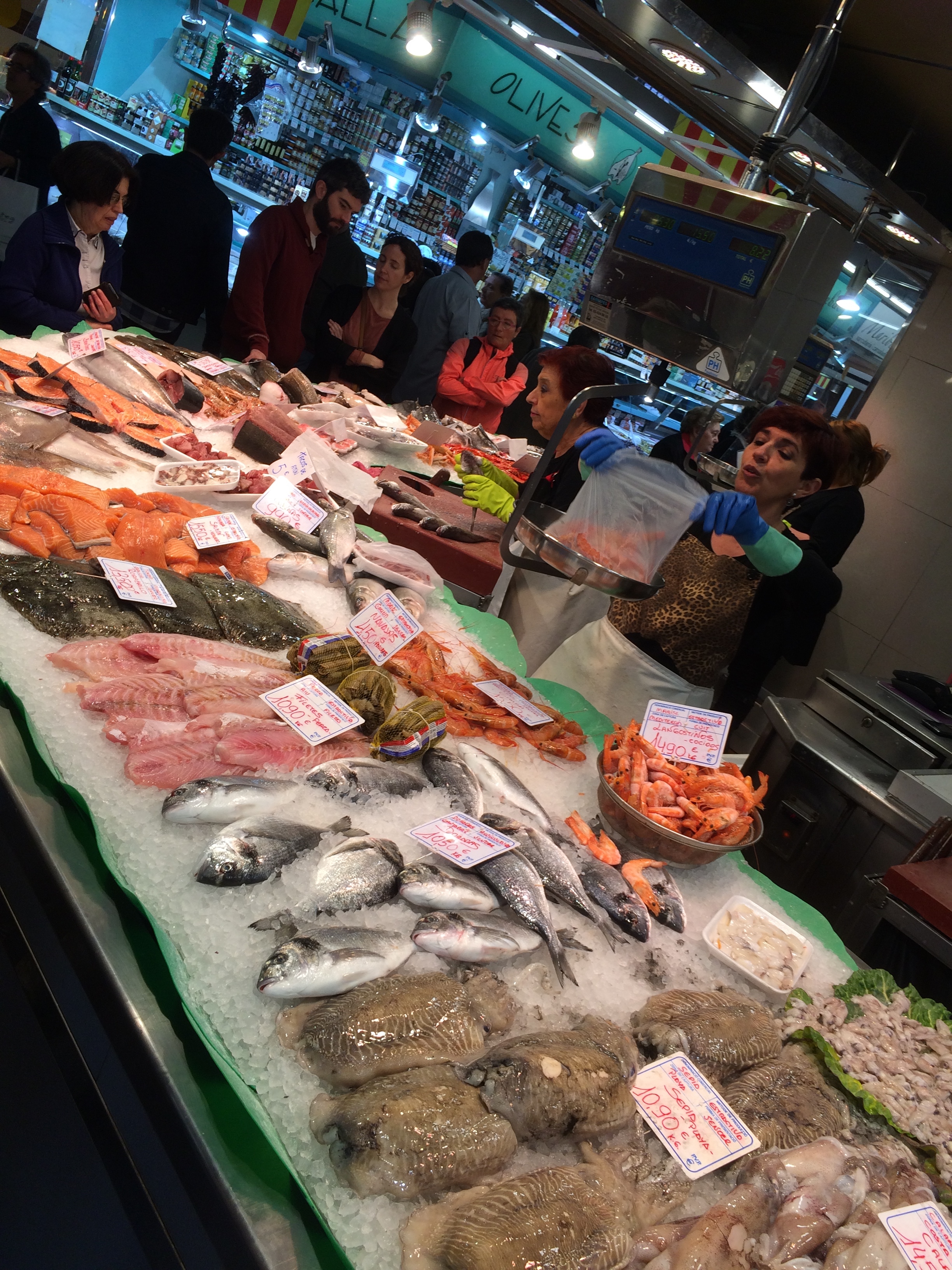Mercat Santa Caterina - fresh seafood