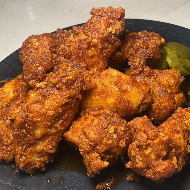 PSA: the hot chicken at the new @trunodc is GREAT. I had zero trouble downing these wings even as I was left with lips slightly burning and tongue slightly tingling.
Swipe to see more from @chefdwaynemotley &lsquo;s global inspired menu.
- hot wings 