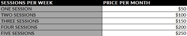 *prices SUBJECT TO washington state sales tax