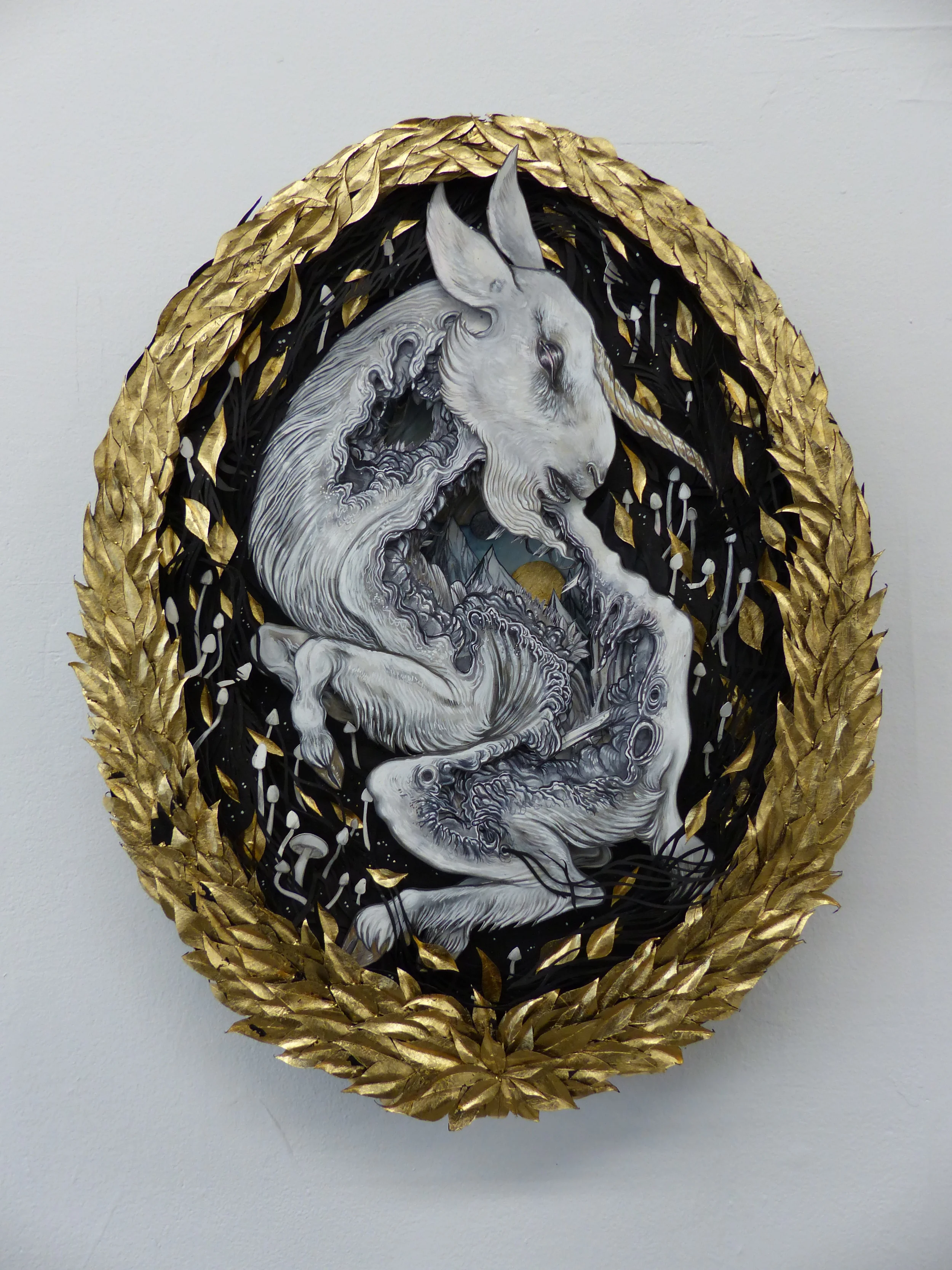 The dawn remakes the world in it's antique pattern