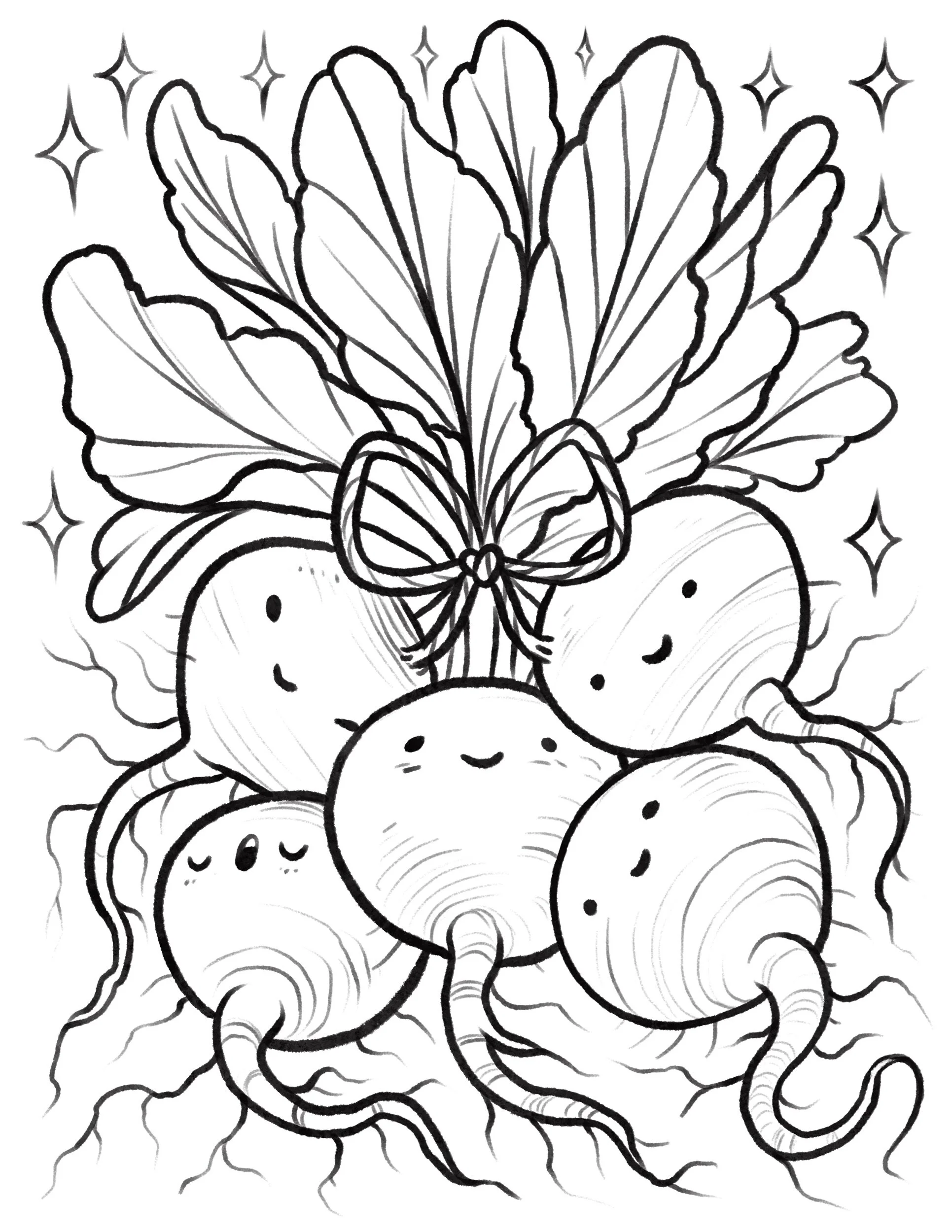 complimentary colouring pages — A Woodward