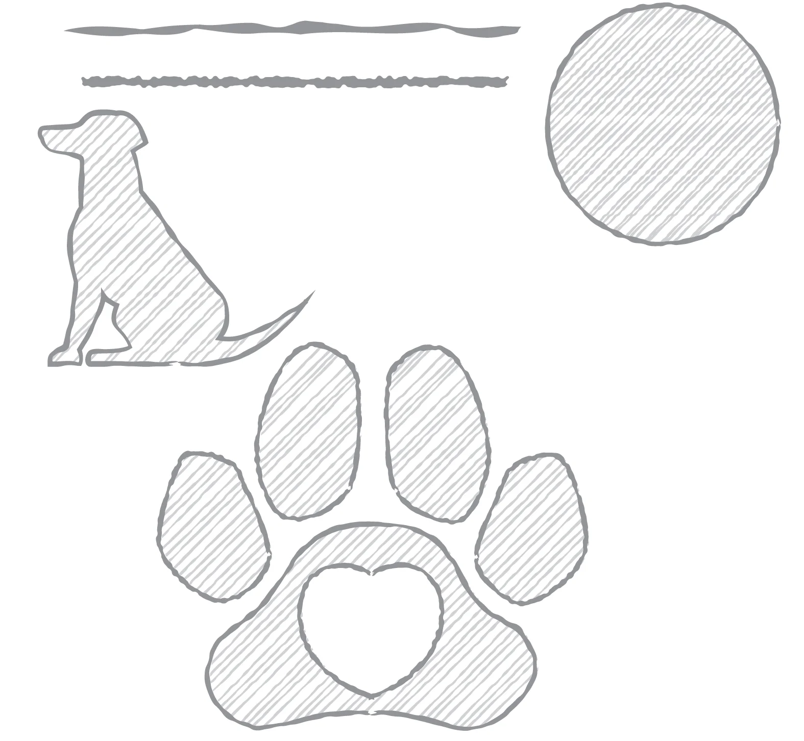 Conceptualizing the sketch and converting it to a digital graphic design. 