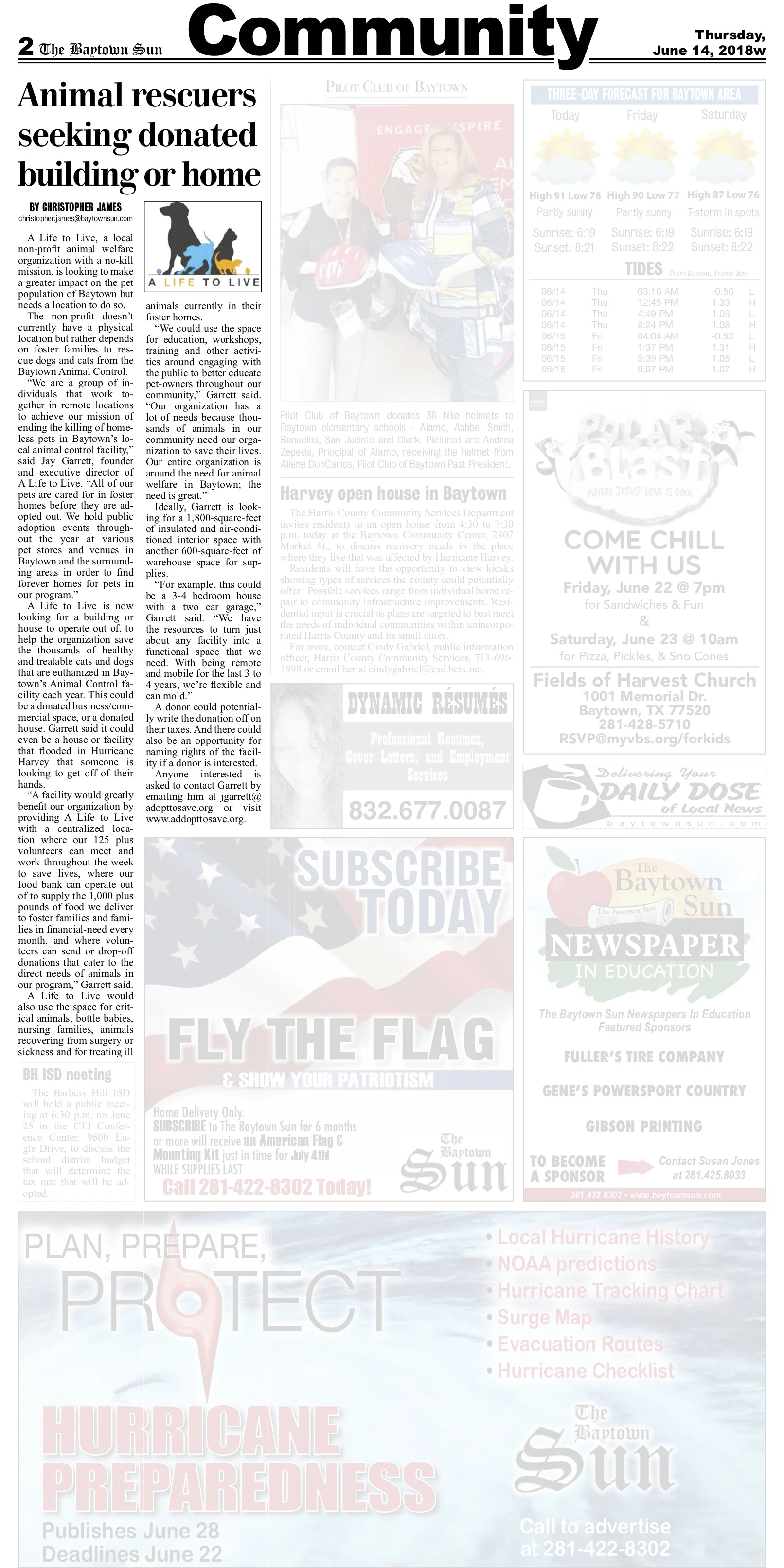 In The News — A LIFE TO LIVE