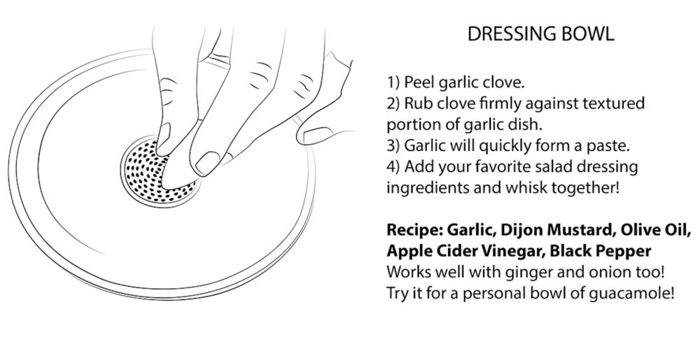 RachaelPots Garlic Grater Salad Dresser on Food52