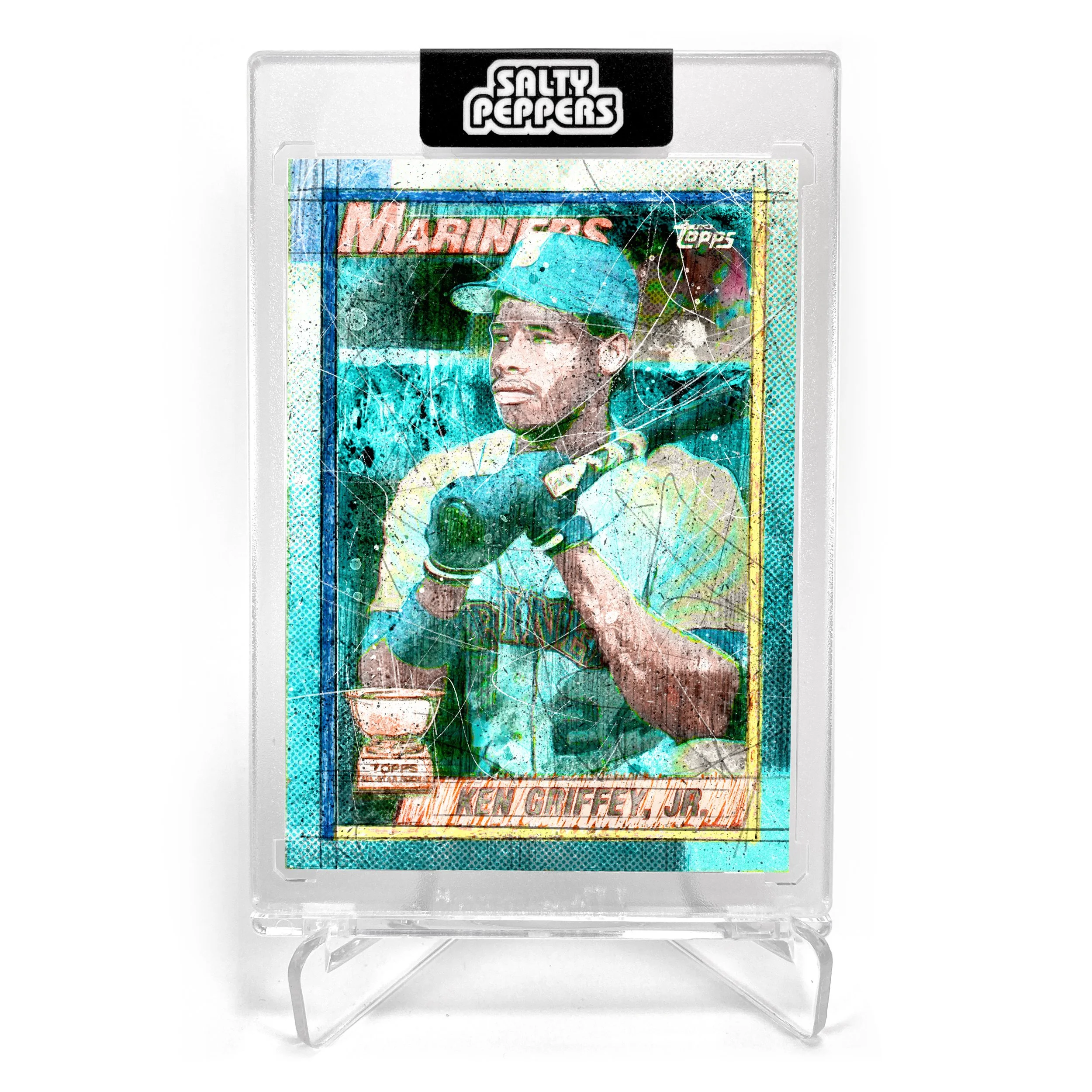 1990 Topps Ken Griffey Jr. Recreation - Personal / Never Sold