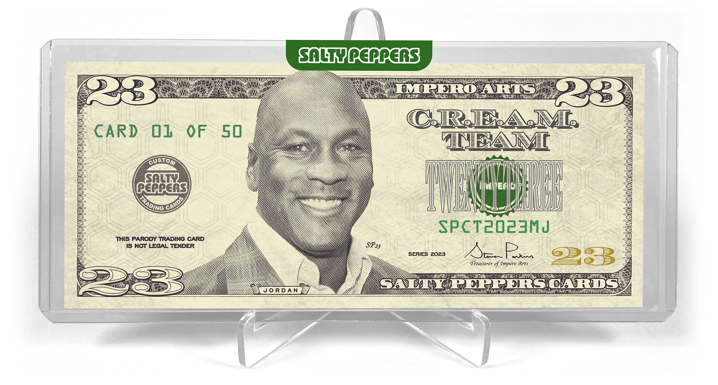 Michael Jordan C.R.E.A.M. Team Cash Card