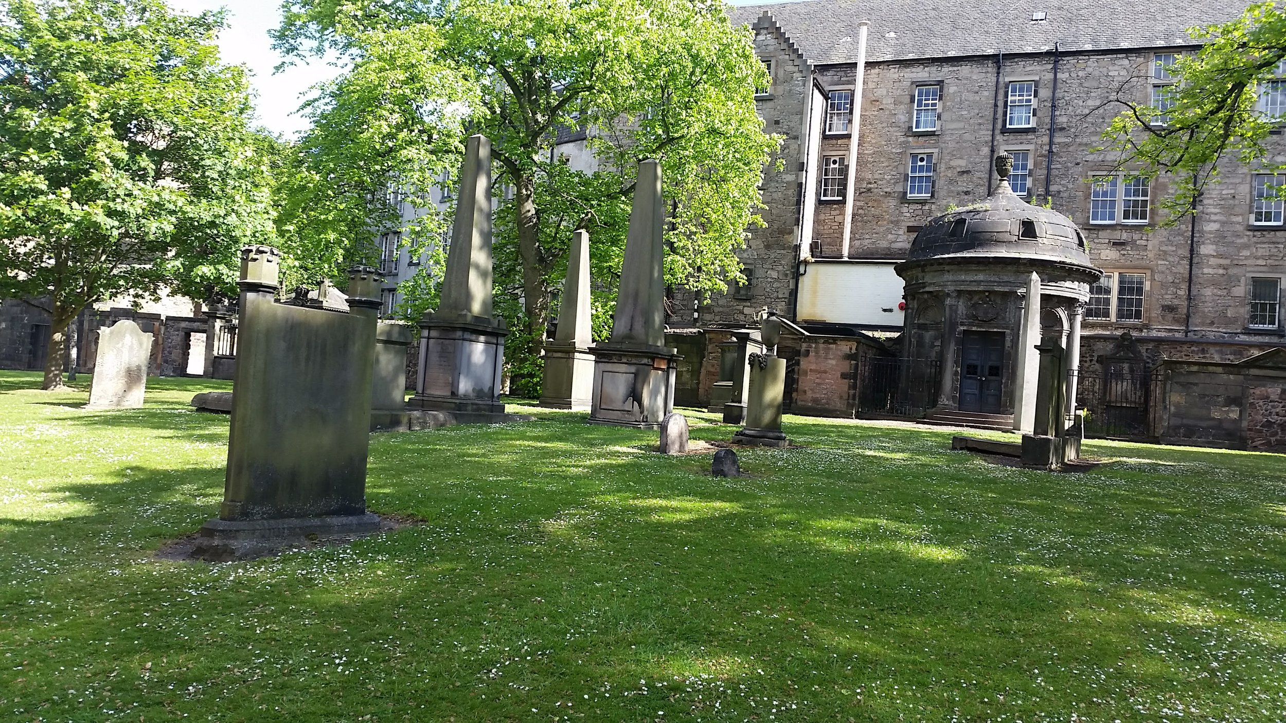 Some of the names from these tombstones inspired characters in J.K. Rowling's Harry Potter 