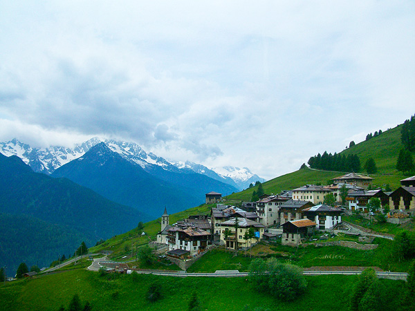 Mountain Village Italy