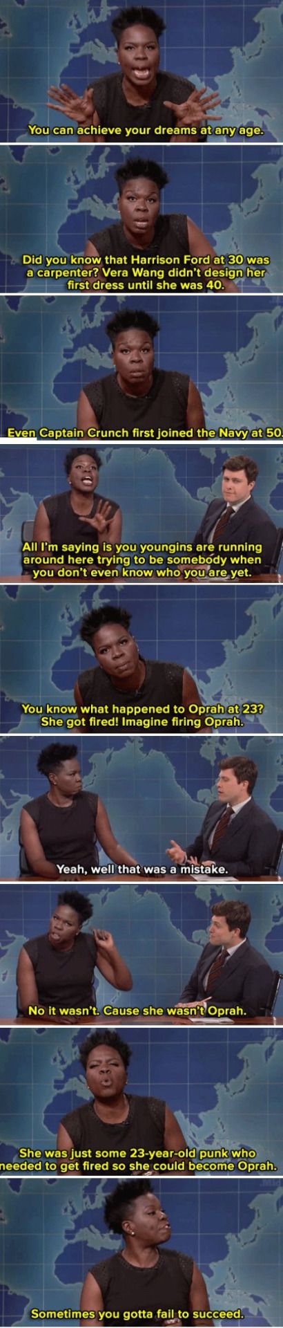The brilliant Leslie Jones on SNL