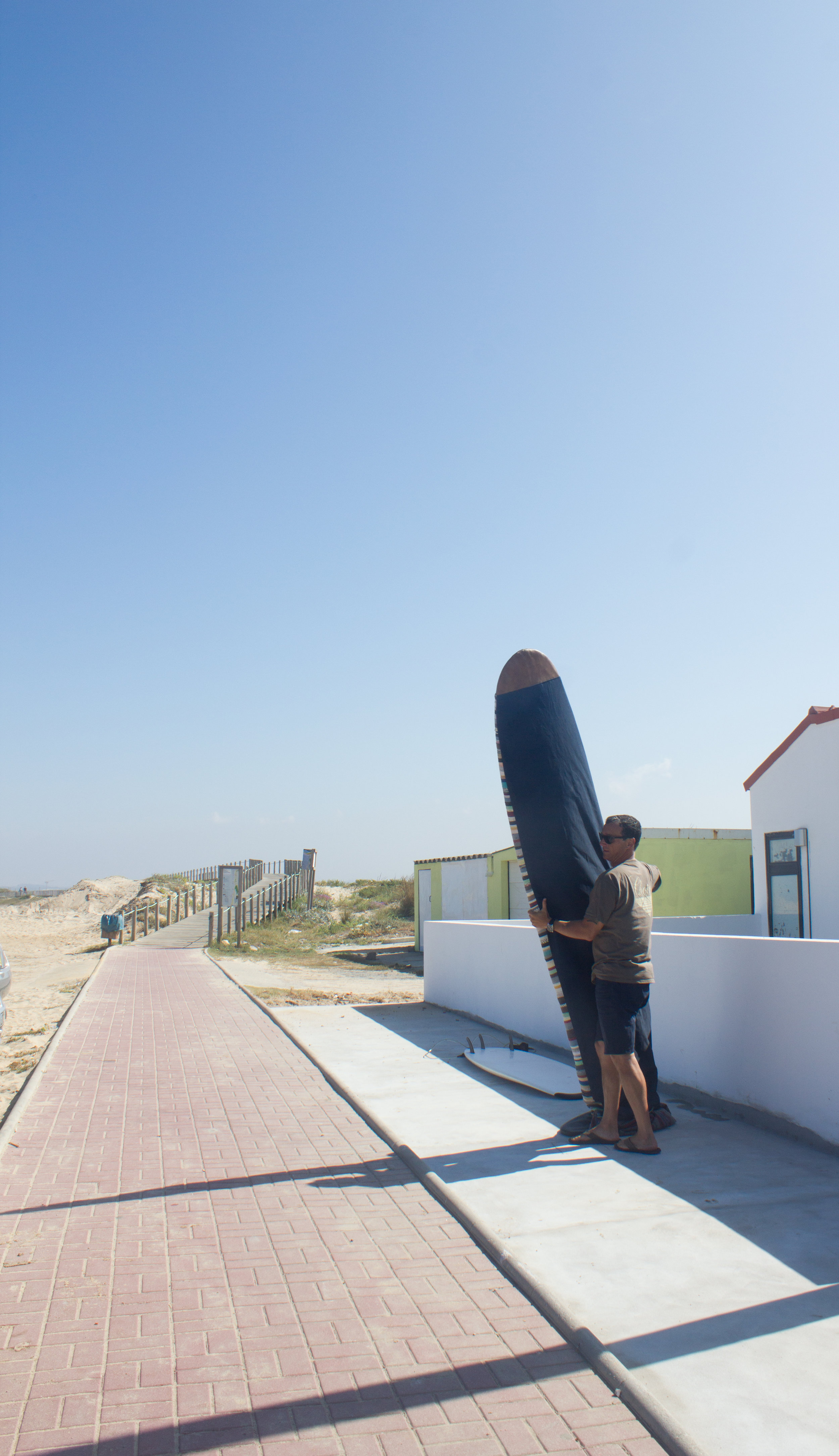 Ze packing the boards