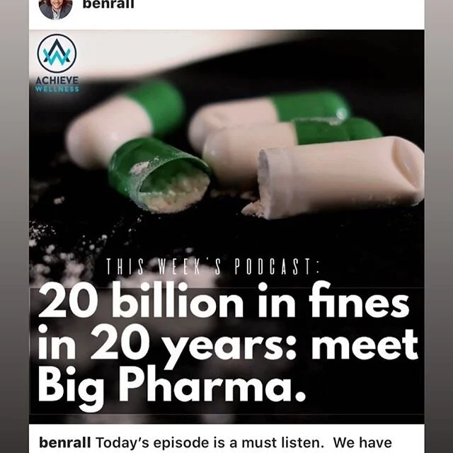 I had a great interview with @benrall about the dangers and excesses of #bigpharma