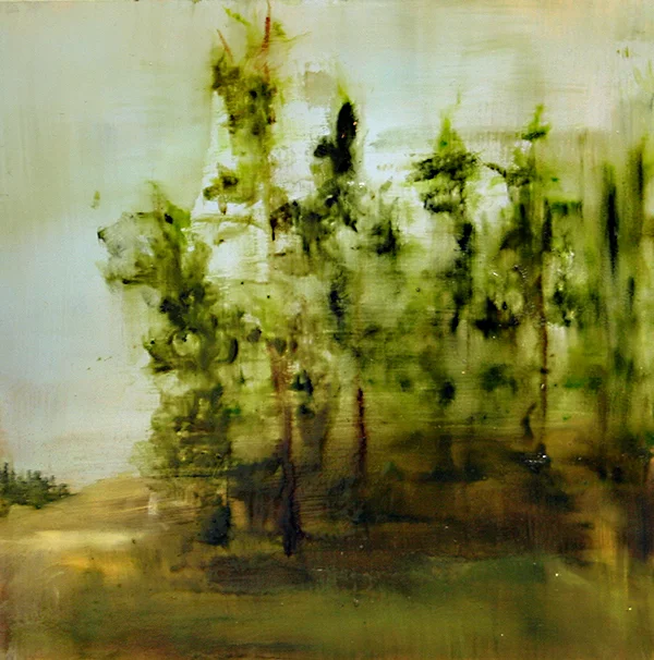 No. 221 Oil on Wood 8in x 8in
