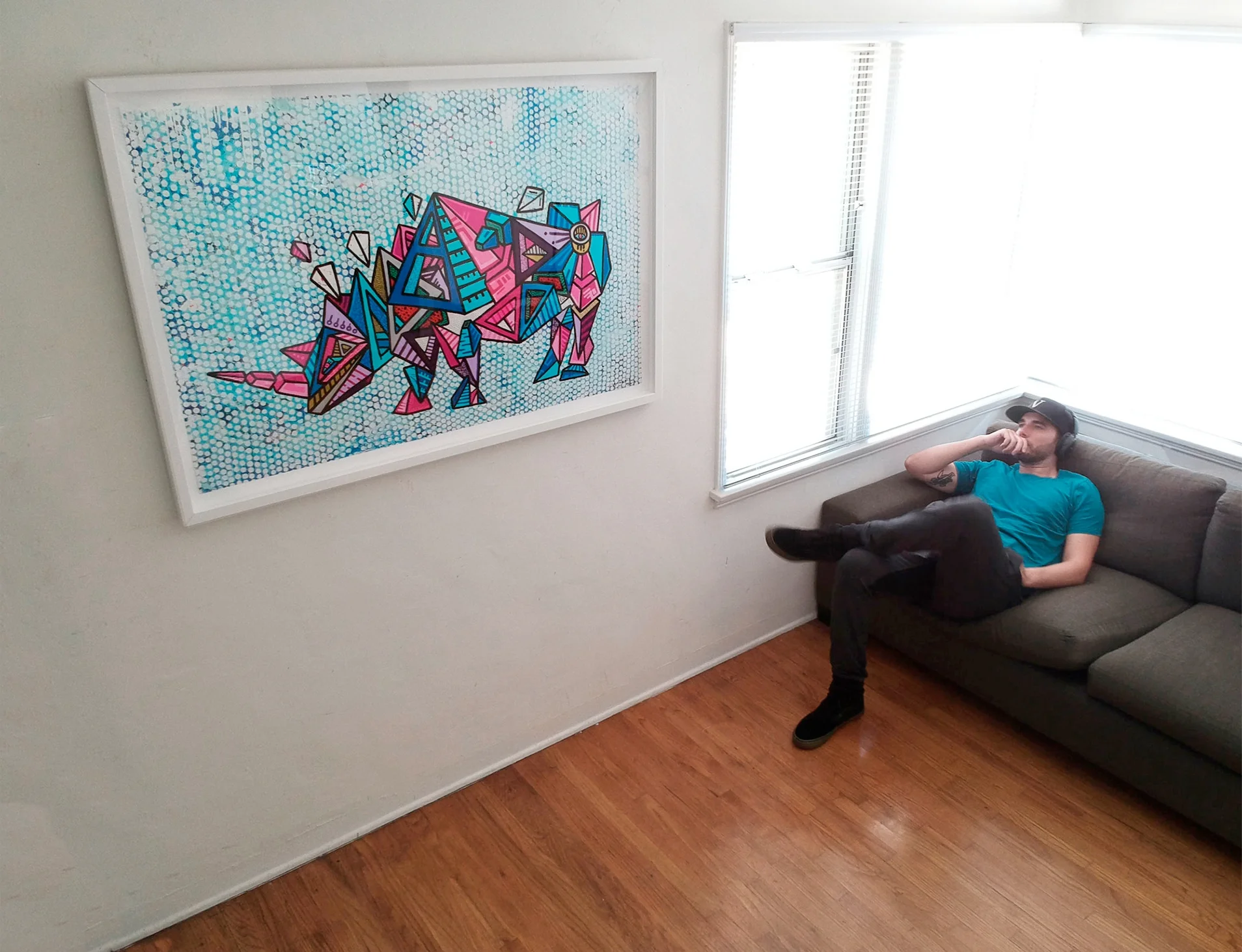 I love hearing how people connect with this Rhino Print. I am thankful for you guys. Big kiss. I am so happy for what is to come this summer.