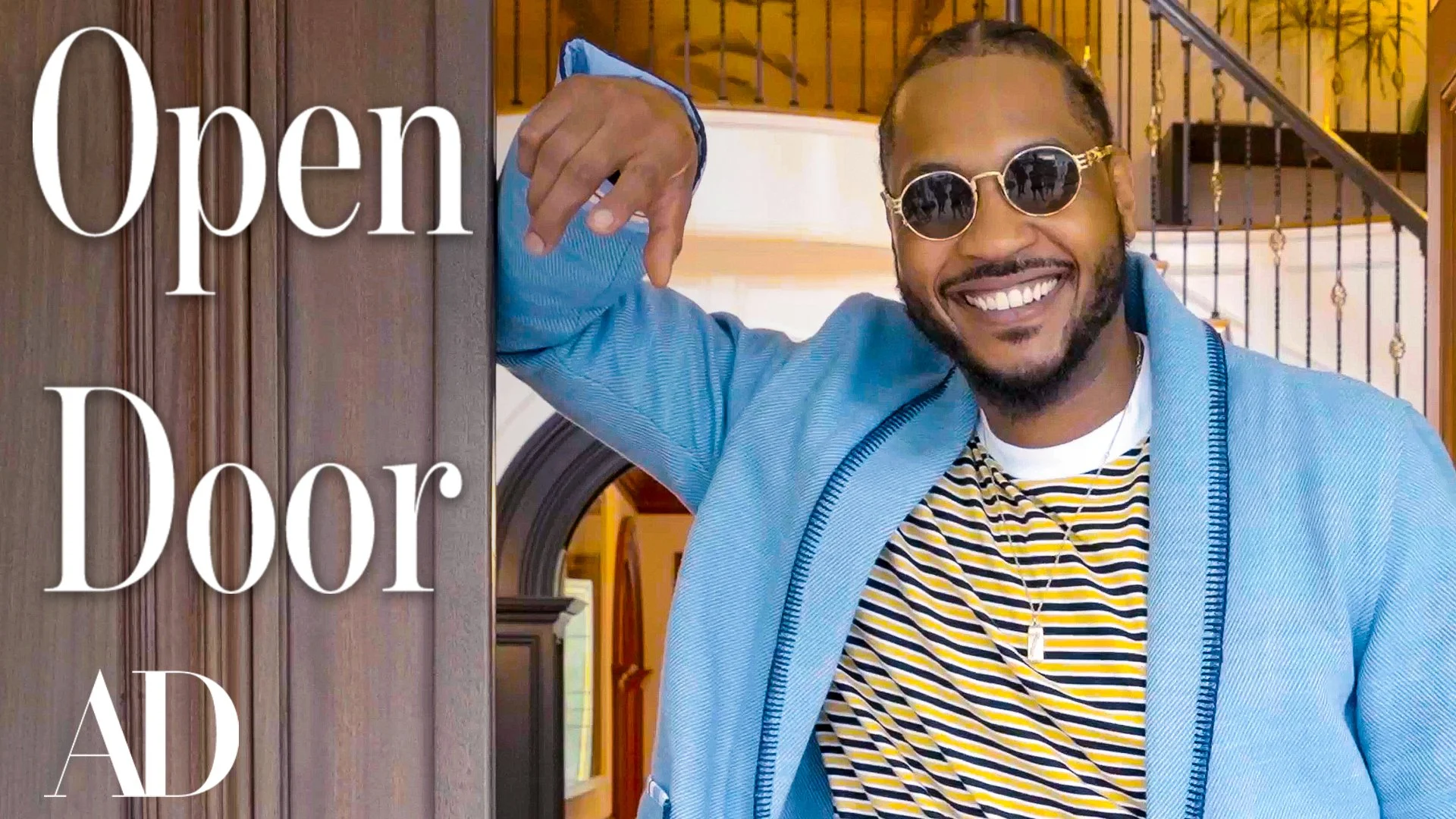 Inside NBA Star Carmelo Anthony's Stylish New Home | Open Door | Architectural Digest
