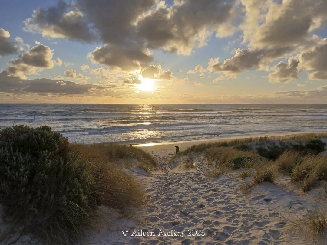 Sunset at the Beach - Aileen McKay (Mum)