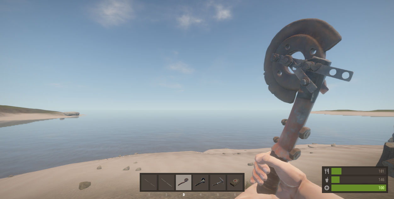 Salvaged Axe