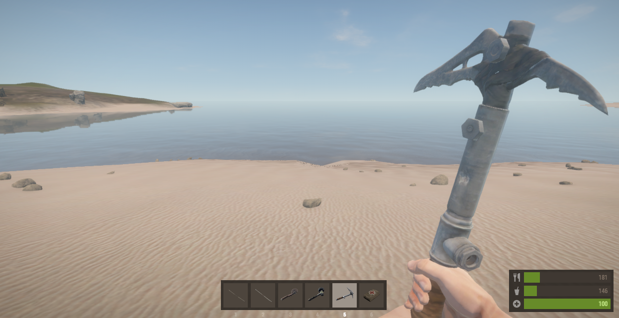 Salvaged Pickaxe
