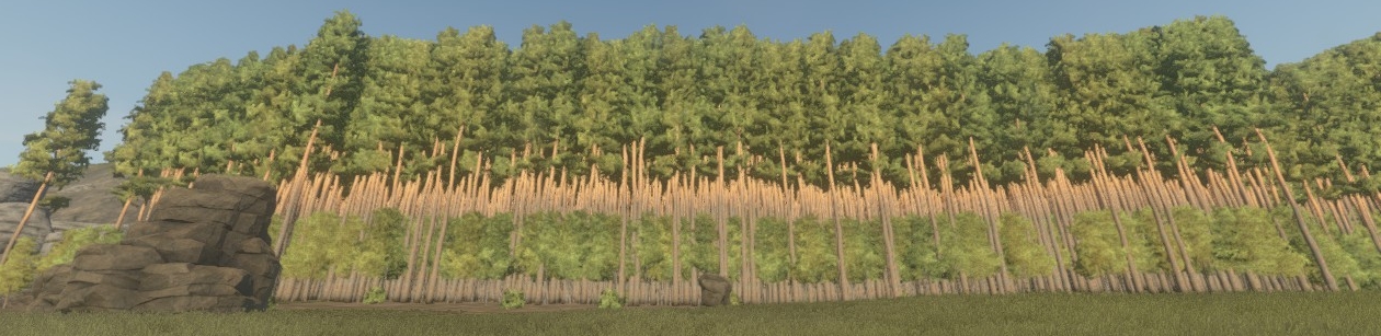I'm all for lush forests, but this is a little ridiculous.