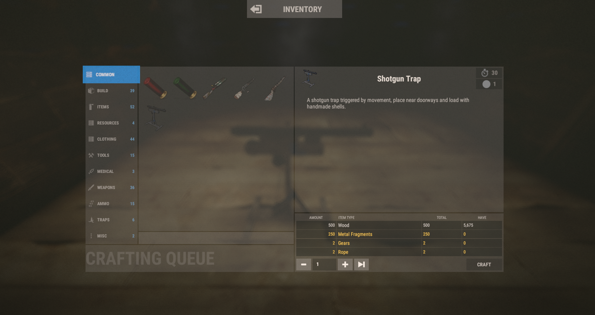 New Shotgun Trap Costs