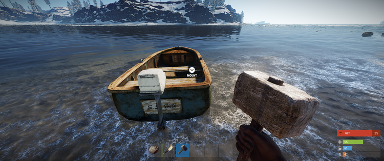Boats in Rust