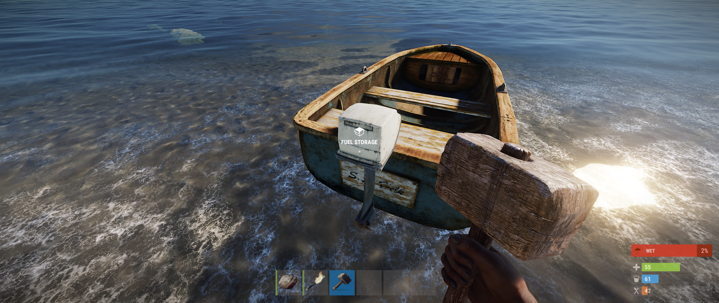 Italcrom 2 Liter Iron Wood Boats Oil – Lead Mine Rust Paint, Anti-Rust For Iron Boats (Serie 620)