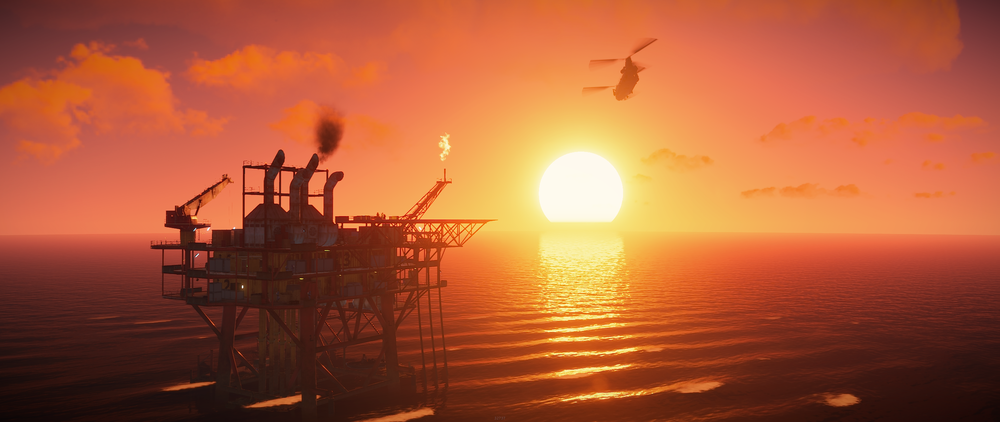 Oil Rig added